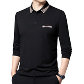 Solid Color Casual Dad Long-t-shirt - Swefashionstore