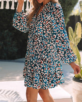 ABSTRACT Leopard Print Fashion Personality Lady Dress - Swefashionstore