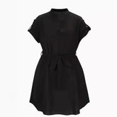 V-neck Short Sleeve Dress For Women - Swefashionstore