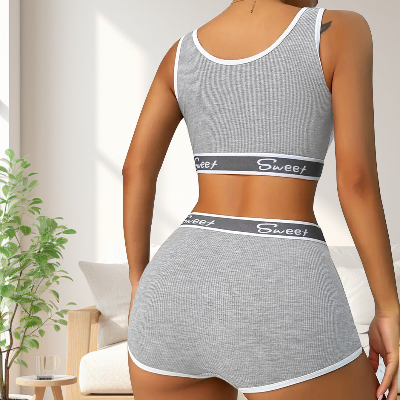 Workout Sports Underwear Suit