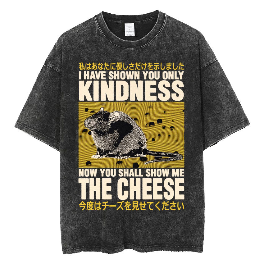 Fashion Personality Frog Print Men&