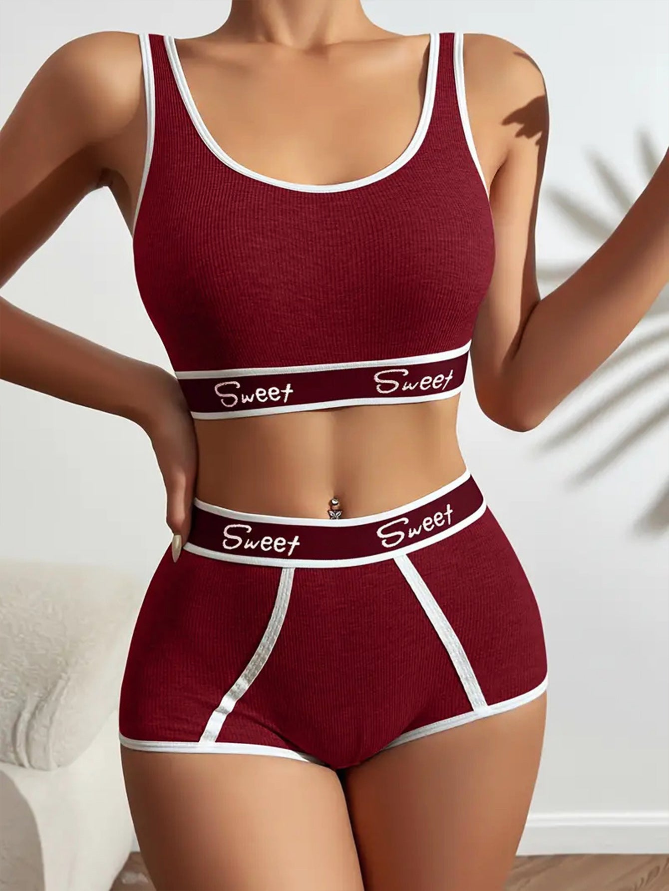 Workout Sports Underwear Suit