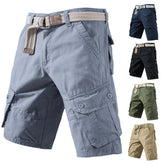 Summer Cargo Shorts With Pockets Fashion Solid Short Pants - Swefashionstore