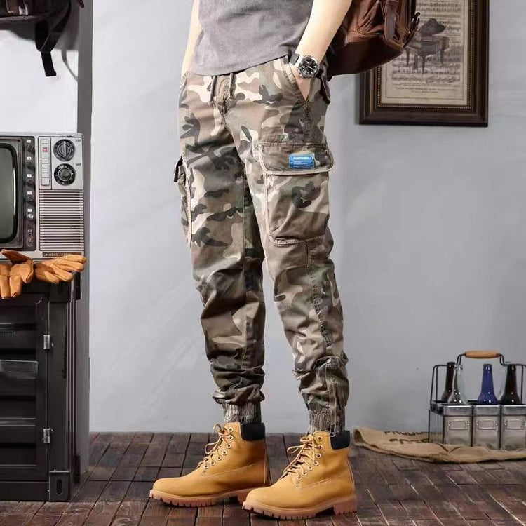 Camouflage Cargo Pants Loose Fit - Swefashionstore