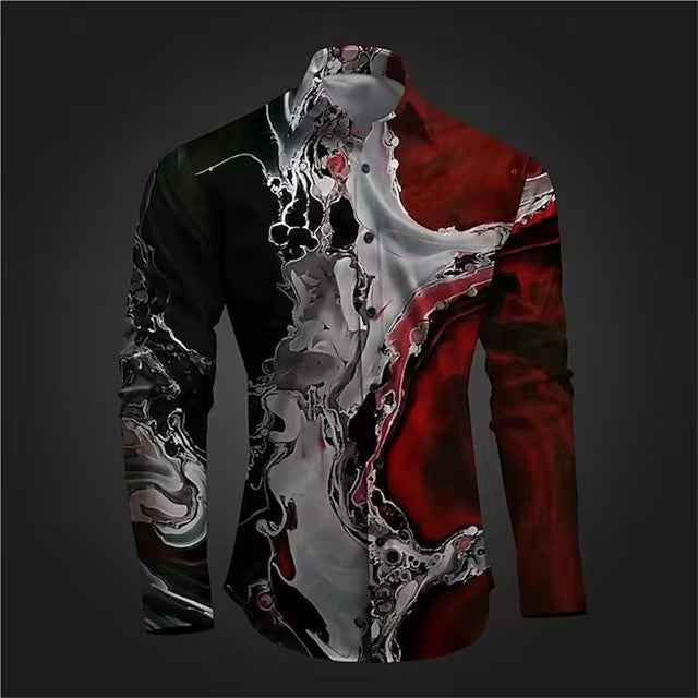 Fashion Casual Vintage Long Sleeve Shirt - Swefashionstore