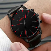 Waterproof Senior Quartz Watch for Timeless Style and Reliability - Swefashionstore
