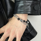 Titanium Steel Double-layer Burst Beads Bracelet - Swefashionstore