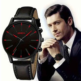Waterproof Senior Quartz Watch for Timeless Style and Reliability - Swefashionstore