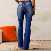 Washed Street Skinny Retro Stretch Jeans - Swefashionstore