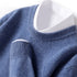 High Quality Loose Round Neck Solid Color Sweater - Swefashionstore