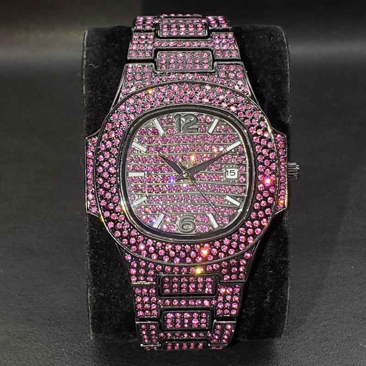 Special-interest Full Diamond Rap Hip Hop Watch - Luxury Timepiece - Swefashionstore