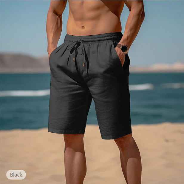 Summer Elastic Waist Shorts for Ultimate Comfort and Style - Swefashionstore