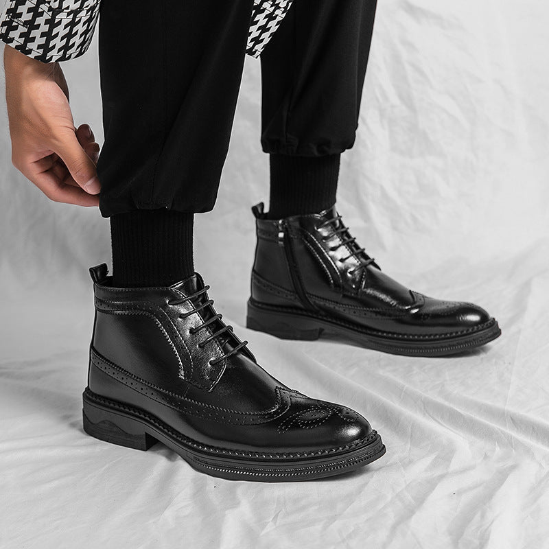 Herren Chelsea Casual Business Martin Stiefel