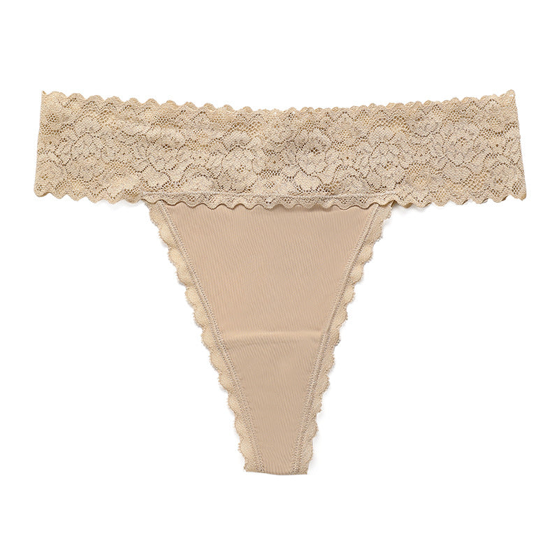 Nahtlose Low-Waist-Baumwoll-Schritt-Sport-Fitness-Damenunterwäsche