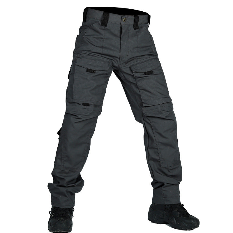 CAMOUFLAGE Outdoor MULTI-functional Pocket Wear-resistant Training Pants