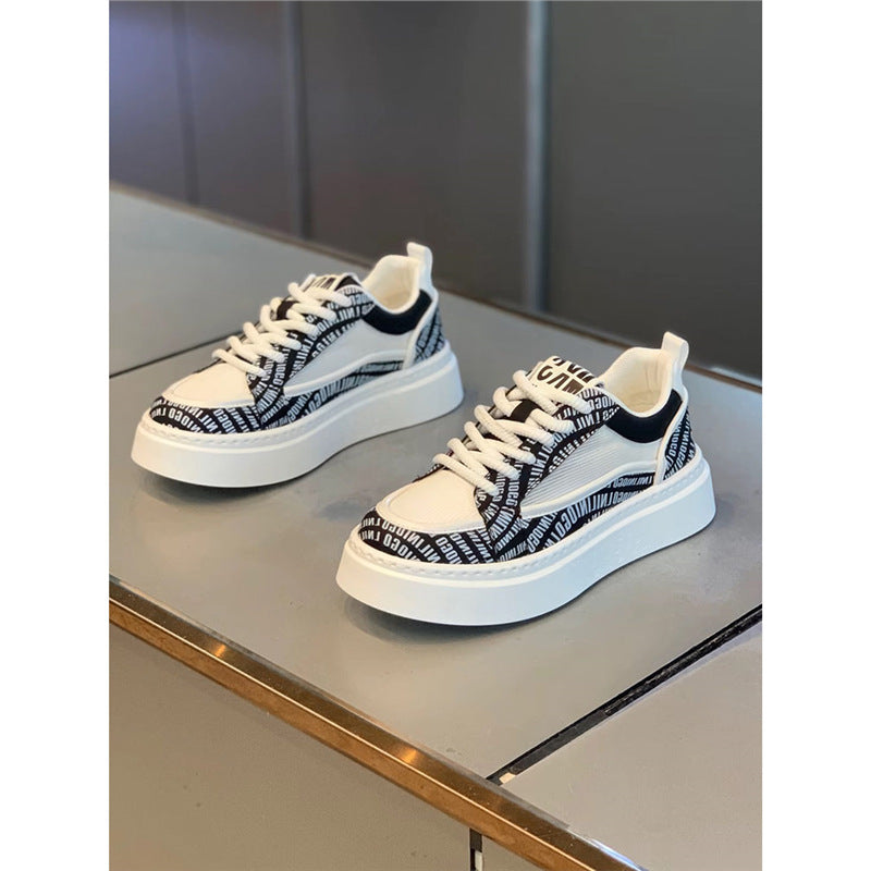DICKE BODENSCHUHE Verschleißfeste Boardschuhe Atmungsaktive Fashion Sneaker