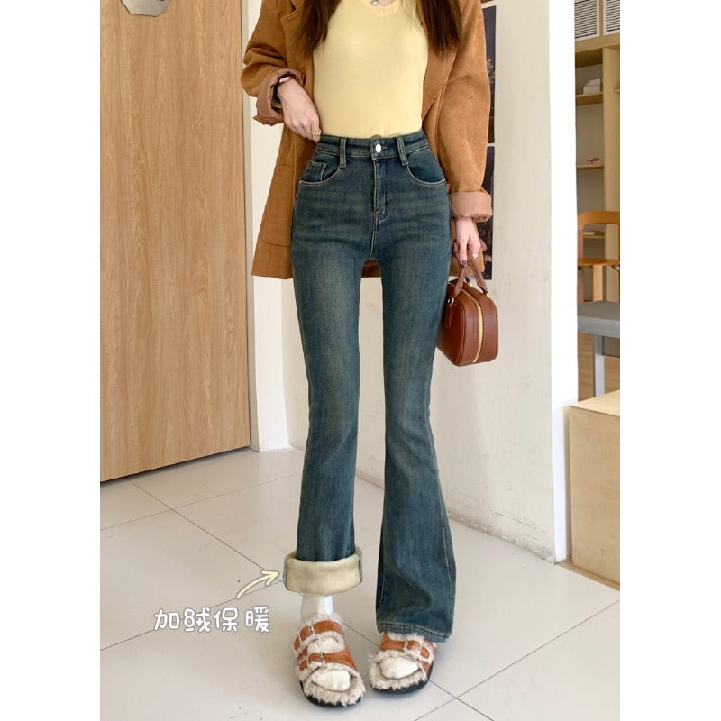 Bestseller Womens Retro Stretch Low-Waist Skinny Jeans - Swefashionstore