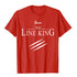 FUNNY Line King T-shirt FASHION Birth - Swefashionstore