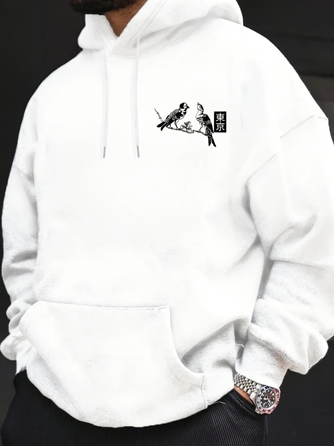Apricot casual fashion hoodie for women, medium thickness, polyester fabric.