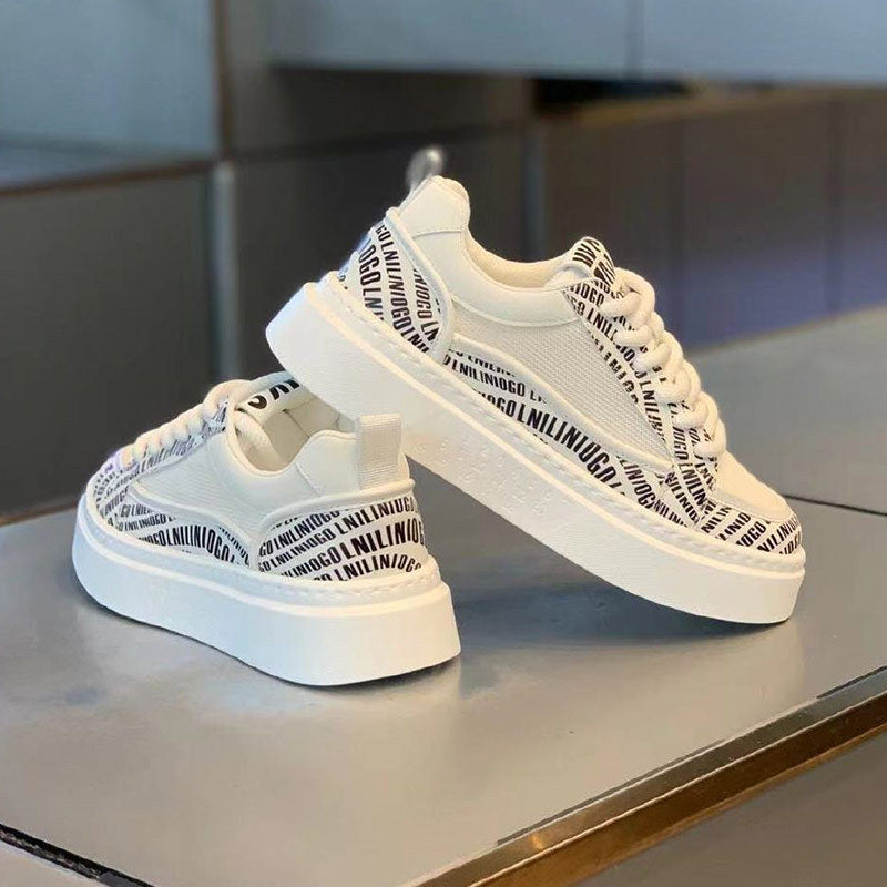DICKE BODENSCHUHE Verschleißfeste Boardschuhe Atmungsaktive Fashion Sneaker