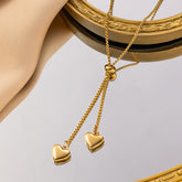 Love Pendant Necklace Net Red Personality Ins Cold Style Titanium Steel - Swefashionstore