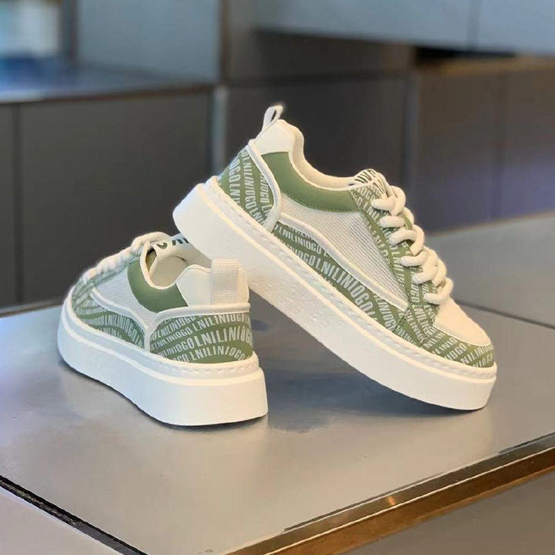DICKE BODENSCHUHE Verschleißfeste Boardschuhe Atmungsaktive Fashion Sneaker