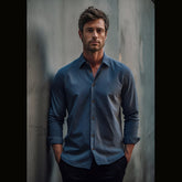 FASHION FOR MEN Medieval Retro Cotton And Linen Lapel Shirt - Swefashionstore