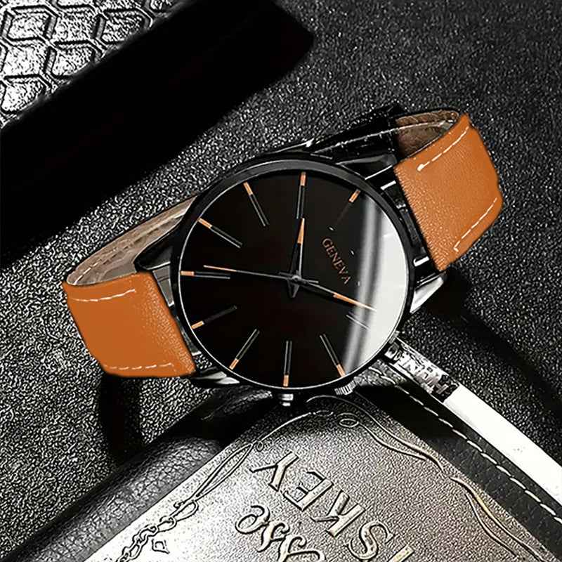 Waterproof Senior Quartz Watch for Timeless Style and Reliability - Swefashionstore