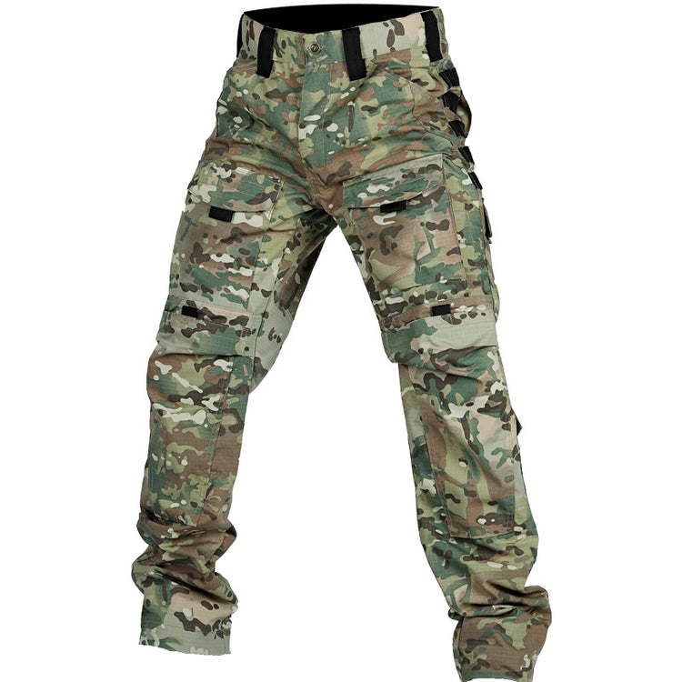 CAMOUFLAGE Outdoor MULTI-functional Pocket Wear-resistant Training Pants - Swefashionstore