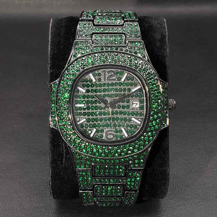 Special-interest Full Diamond Rap Hip Hop Watch - Luxury Timepiece - Swefashionstore