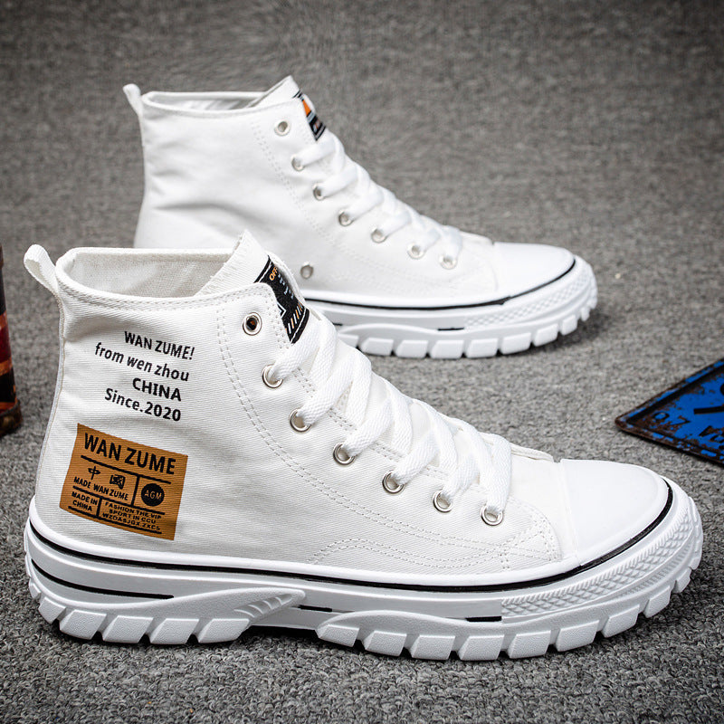 Herren High-Top CANVAS Schuhe Trendy