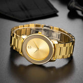 Ultra-thin Quartz Watch for Men - Business Stainless Steel Timepiece - Swefashionstore