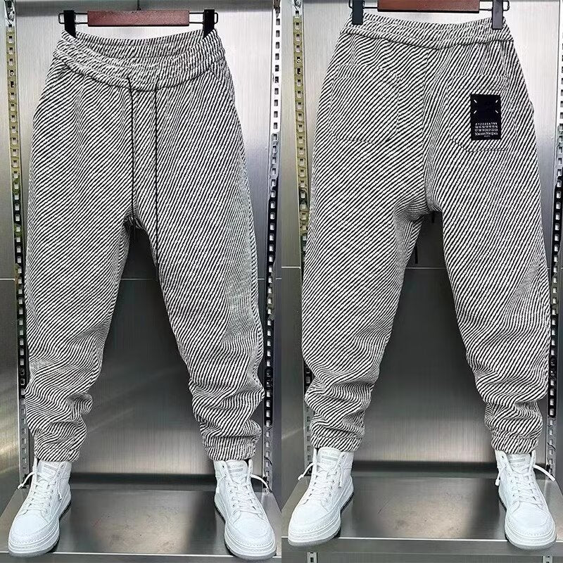FASHIONABLE All-match Ankle Banded CASUAL Elastic Pants