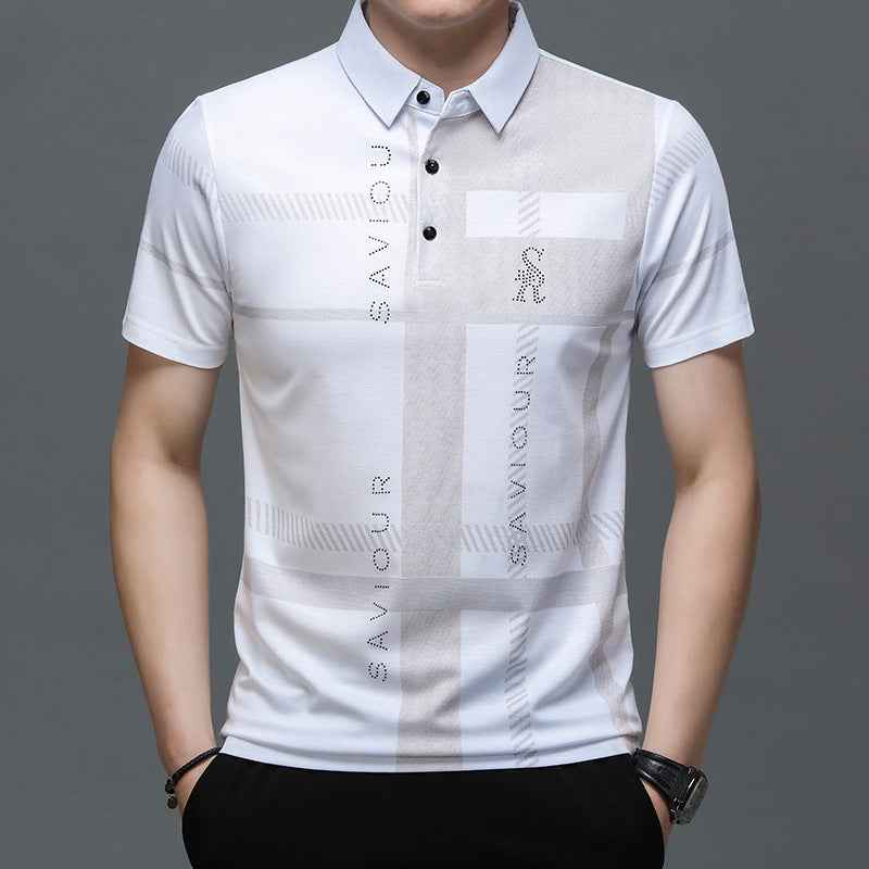Polo Shirt Fashionable Stylish Lapel for Trendy Look - Swefashionstore