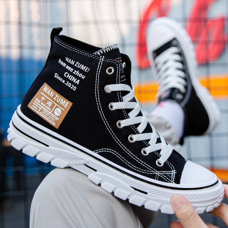 Herren High-Top CANVAS Schuhe Trendy