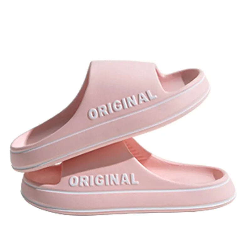 FESLISHOET Women Letter Slippers Sandals