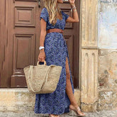 Long Bohemian Beach Dress for Women - 2025 Summer Style - Swefashionstore