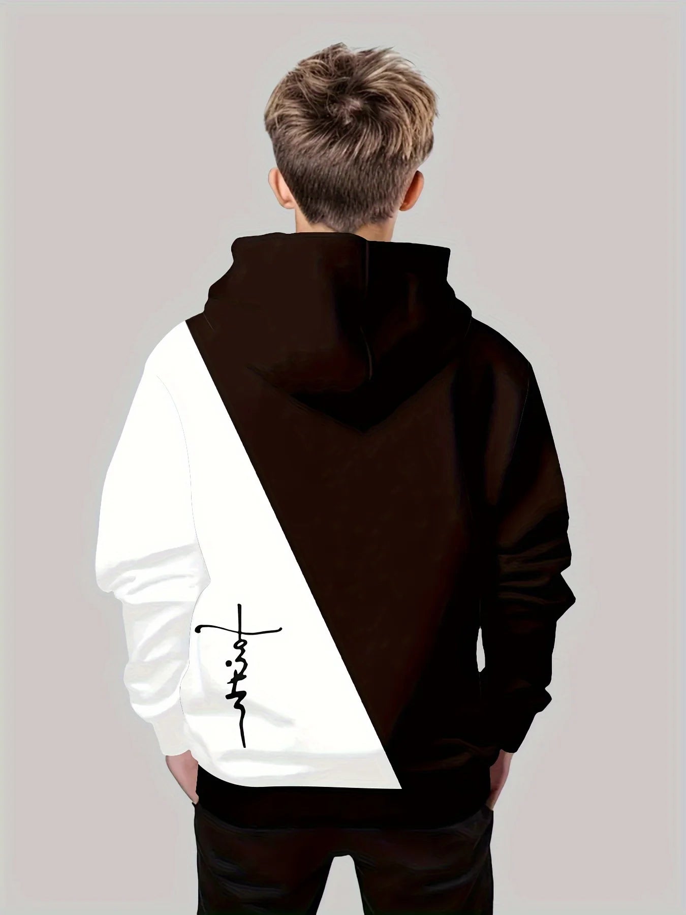 Kids Clothes Boys And Girls Hoodies Long-Sleeve 3D Letter Print