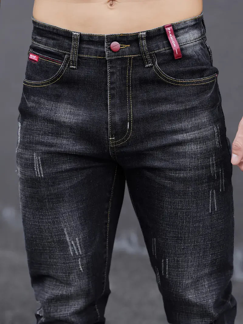 CHOLYL Herren Slim Casual Street CLASSIC Skinny Jeans