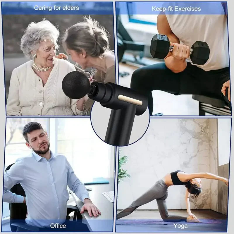 OUSSIRRO Mini Portable Fascia Gun Deep Tissue Massage Gun