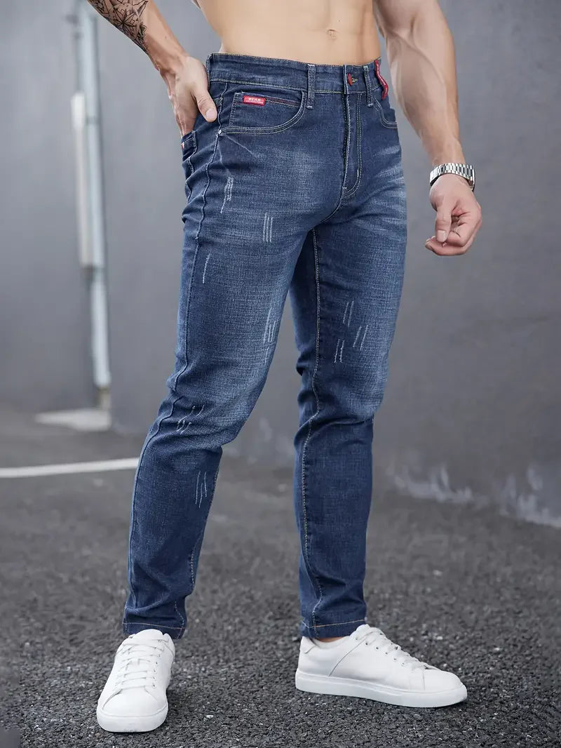 CHOLYL Herren Slim Casual Street CLASSIC Skinny Jeans