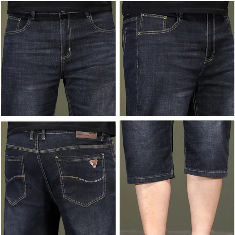 SUMMER Thin Denim Shorts For Men