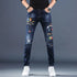 Black Slim Fit Jeans for Men Brand Jeans - Swefashionstore