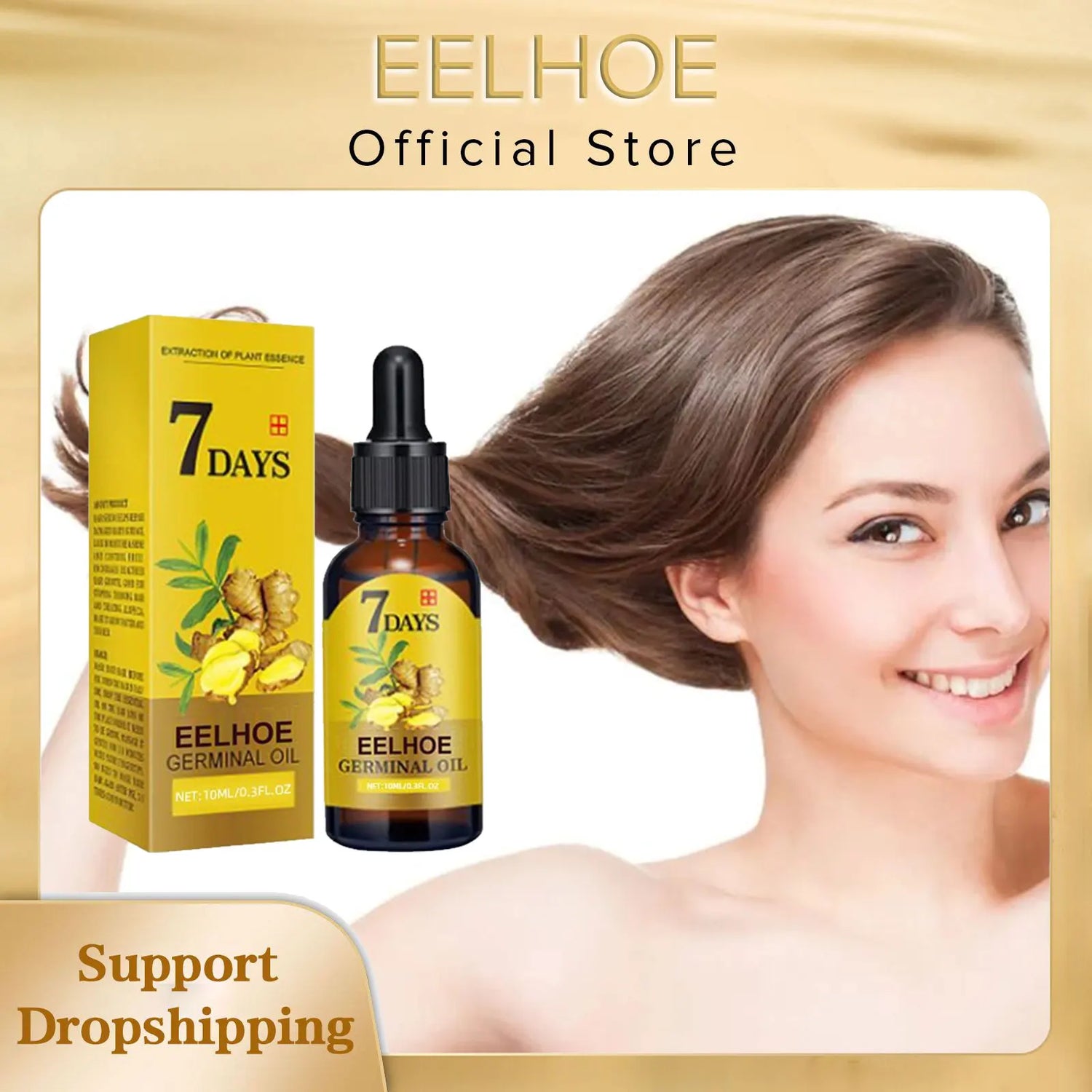 EELHOE Hair GROWTH Oil Natural Essentail ANTI-HAIR Loss Treatment - Swefashionstore