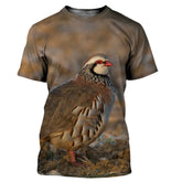 Camouflage Hunting Animals Quail 3D Print - Swefashionstore