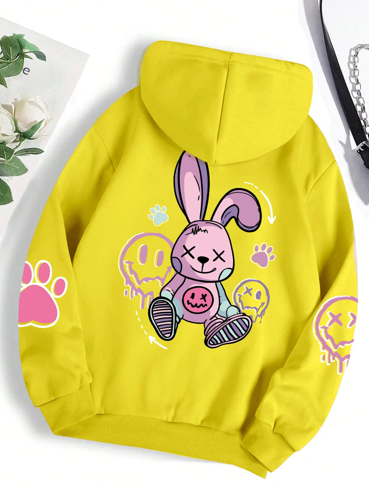 TEEKOSSC Street Casual Printed Female Hoodie - Swefashionstore