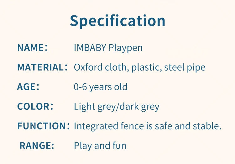 NEW Large Indoor Baby-Playground with PROTECTIVE Angle Activities FENCE for Baby - Swefashionstore