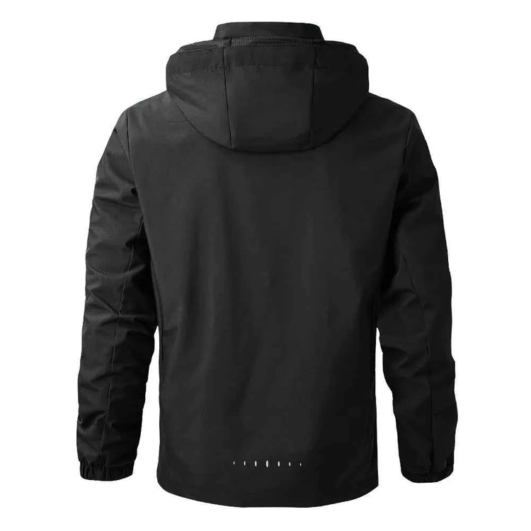 Waterproof Lightweight Raincoat with Hood for Outdoor Adventures - Swefashionstore