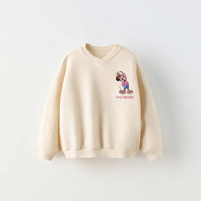 MINISO Hoodies Sweatshirts MINNIE MOUSE Tee Shirts - Swefashionstore