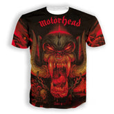 Heavy Metal Rock Motorhead Band 3d Printed T-shirt Men Women Fashion Short Sleeve Oversized Tops Tees Retro Punk Costume Tour - Swefashionstore